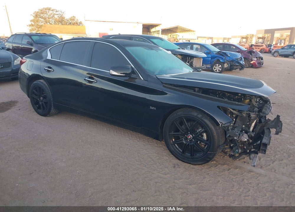 2018 INFINITI Q50 3.0T LUXE VIN: JN1EV7AP0JM365416