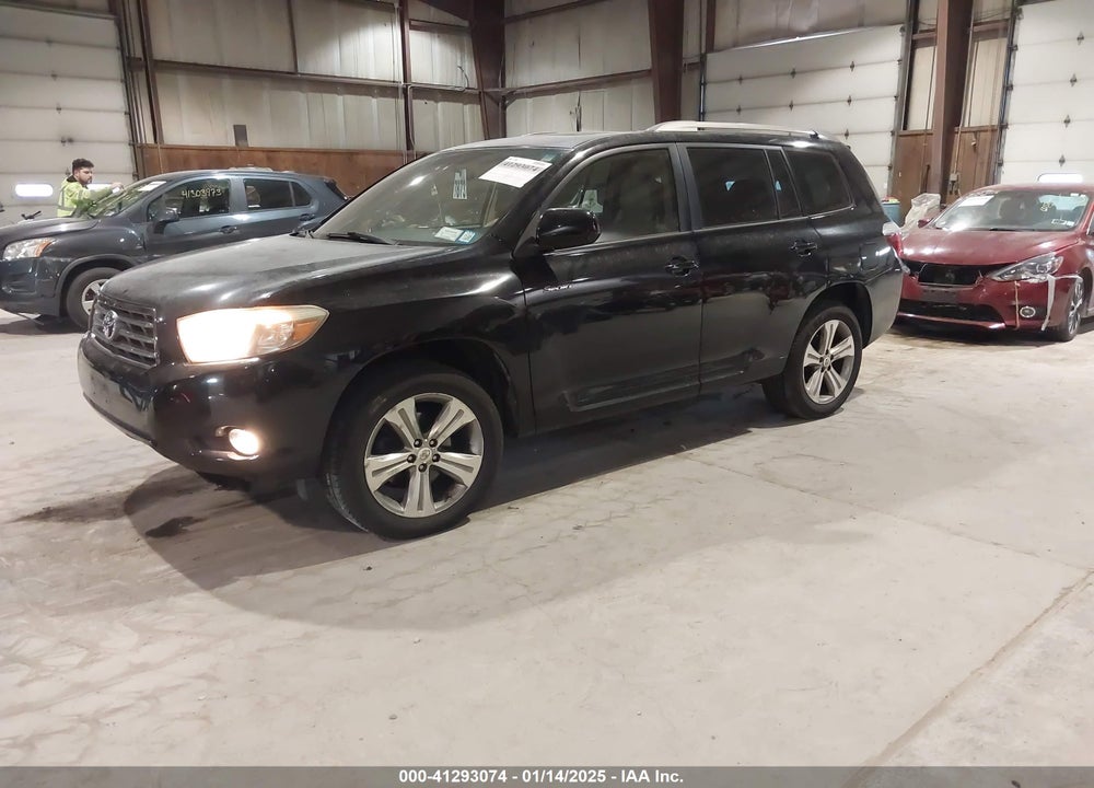 2009 TOYOTA HIGHLANDER SPORT VIN: JTEES43A892145585