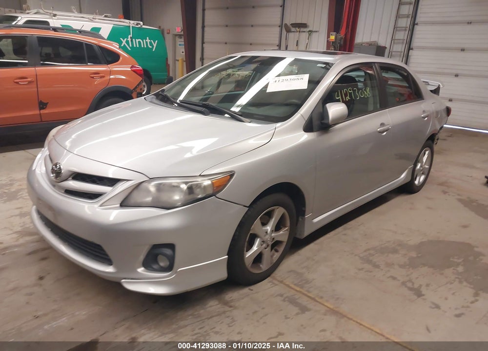 2011 TOYOTA COROLLA S VIN: 2T1BU4EE2BC727531
