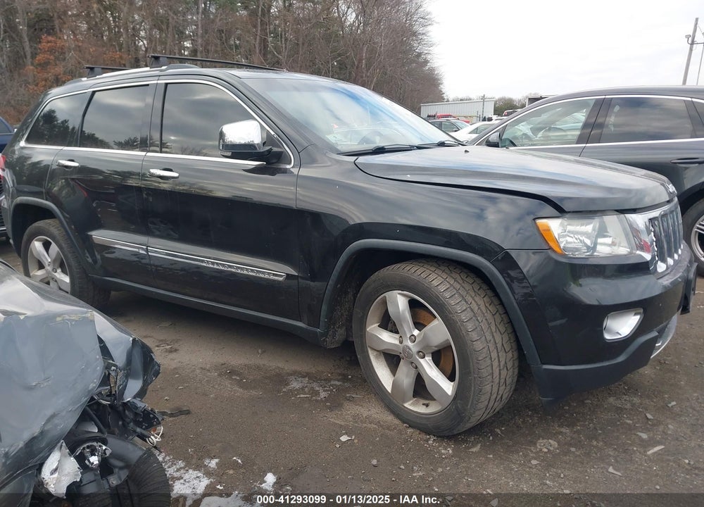 2012 JEEP GRAND CHEROKEE OVERLAND VIN: 1C4RJFCT5CC332354