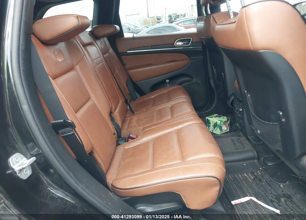2012 JEEP GRAND CHEROKEE OVERLAND VIN: 1C4RJFCT5CC332354