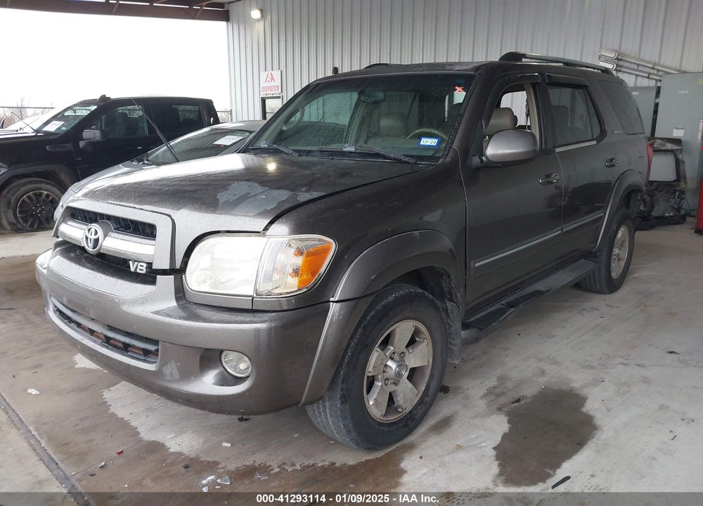 2005 TOYOTA SEQUOIA LIMITED V8 VIN: 5TDZT38A25S239888