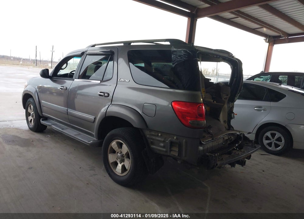 2005 TOYOTA SEQUOIA LIMITED V8 VIN: 5TDZT38A25S239888