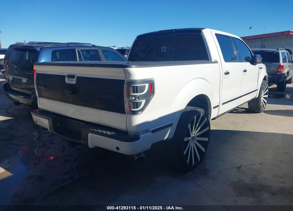 2012 FORD F-150 PLATINUM VIN: 1FTFW1ET6CFA20028