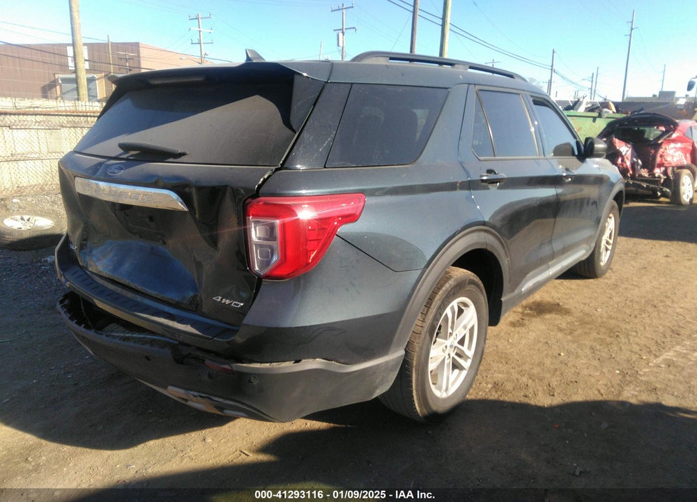 2022 FORD EXPLORER XLT VIN: 1FMSK8DH6NGC29701