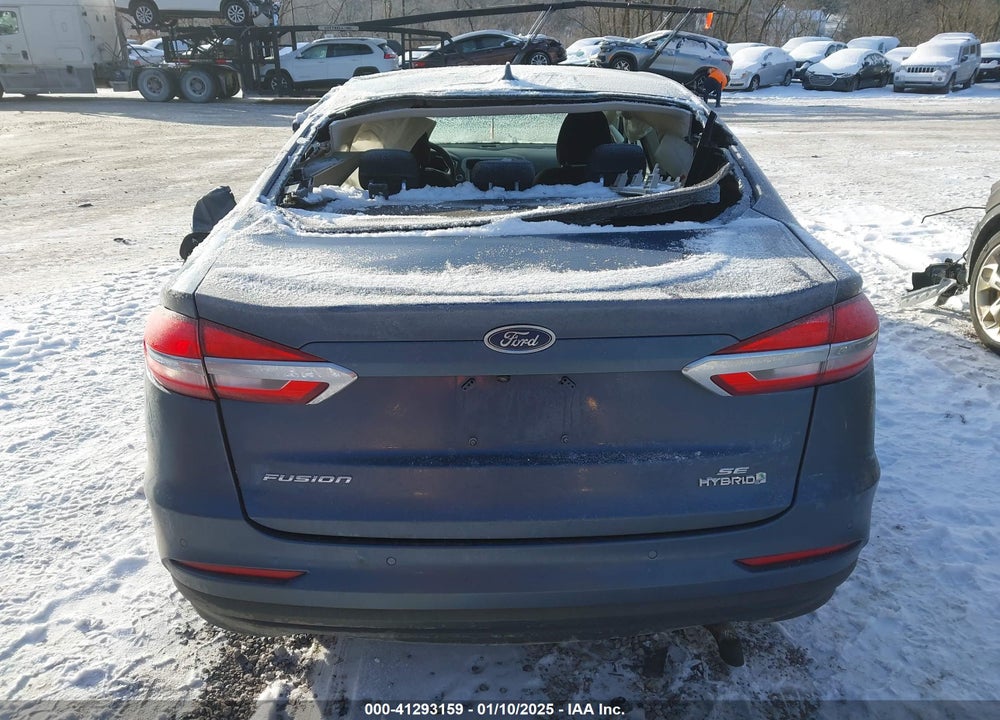 2019 FORD FUSION HYBRID VIN: 3FA6P0LU6KR197222
