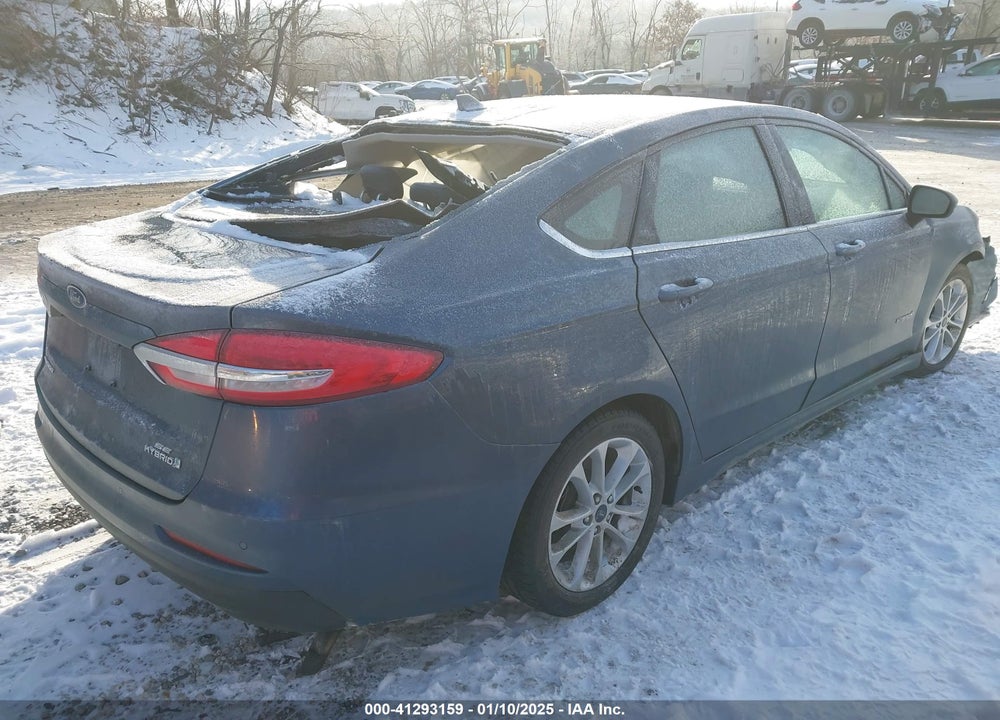 2019 FORD FUSION HYBRID VIN: 3FA6P0LU6KR197222