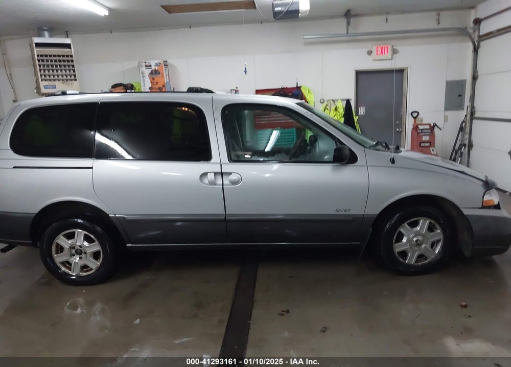 2002 MERCURY VILLAGER SPORT VIN: 4M2ZV12T72DJ12290