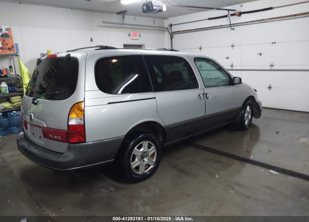 2002 MERCURY VILLAGER SPORT VIN: 4M2ZV12T72DJ12290