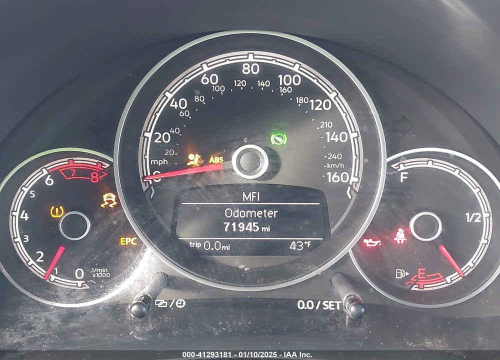 2018 VOLKSWAGEN BEETLE VIN: 3VWFD7ATXJM706338