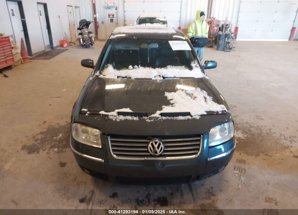 2003 VOLKSWAGEN PASSAT GLX VIN: WVWRH63B43P183964