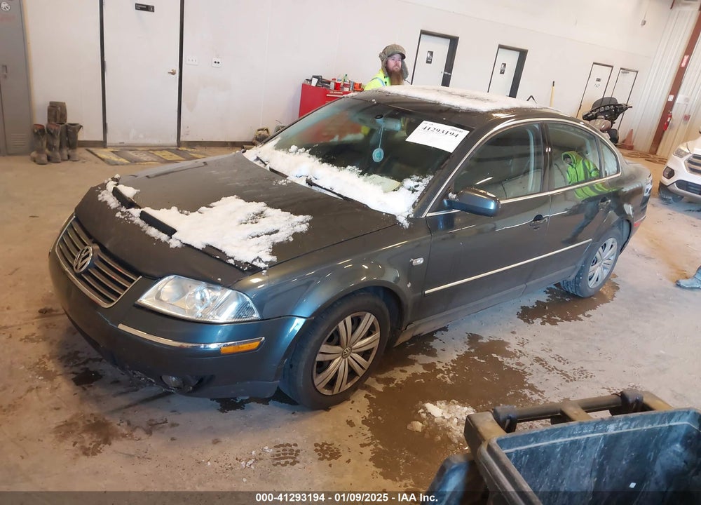 2003 VOLKSWAGEN PASSAT GLX VIN: WVWRH63B43P183964