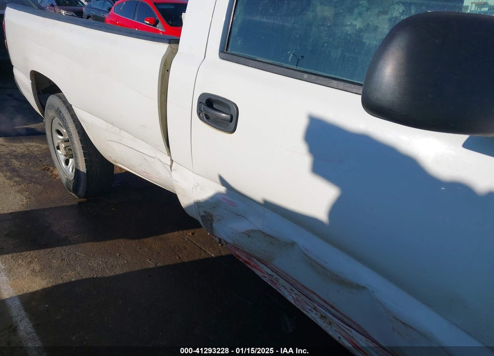 2006 CHEVROLET SILVERADO 1500 WORK TRUCK VIN: 1GCEC14V76E108071