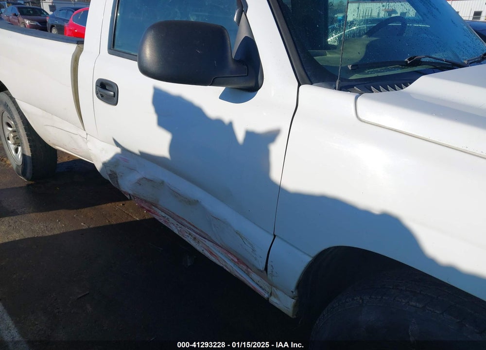 2006 CHEVROLET SILVERADO 1500 WORK TRUCK VIN: 1GCEC14V76E108071
