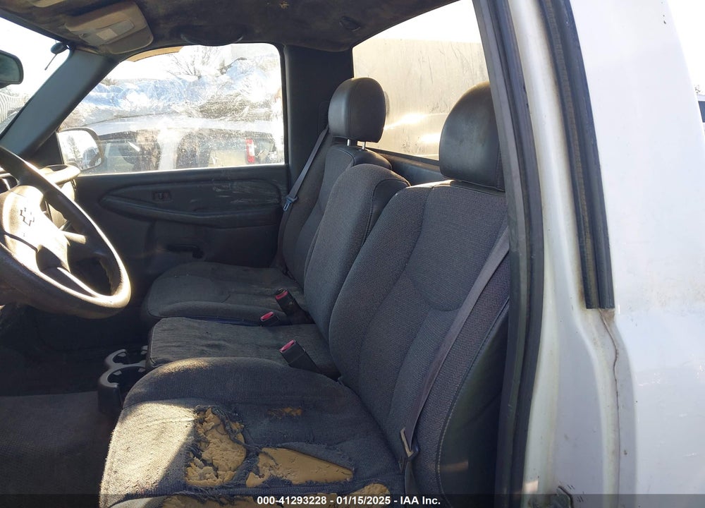 2006 CHEVROLET SILVERADO 1500 WORK TRUCK VIN: 1GCEC14V76E108071