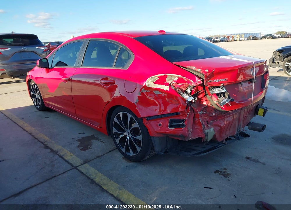 2013 HONDA CIVIC VIN: 2HGFB6E59DH707239