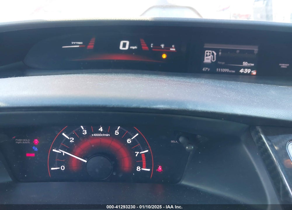 2013 HONDA CIVIC VIN: 2HGFB6E59DH707239