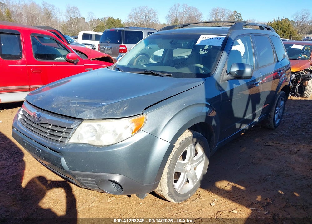2009 SUBARU FORESTER 2.5X VIN: JF2SH63639H700034