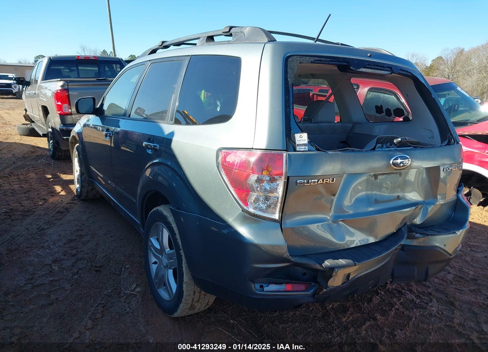 2009 SUBARU FORESTER 2.5X VIN: JF2SH63639H700034