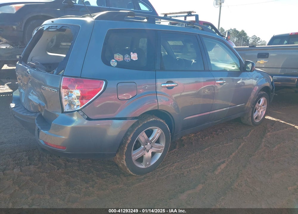 2009 SUBARU FORESTER 2.5X VIN: JF2SH63639H700034