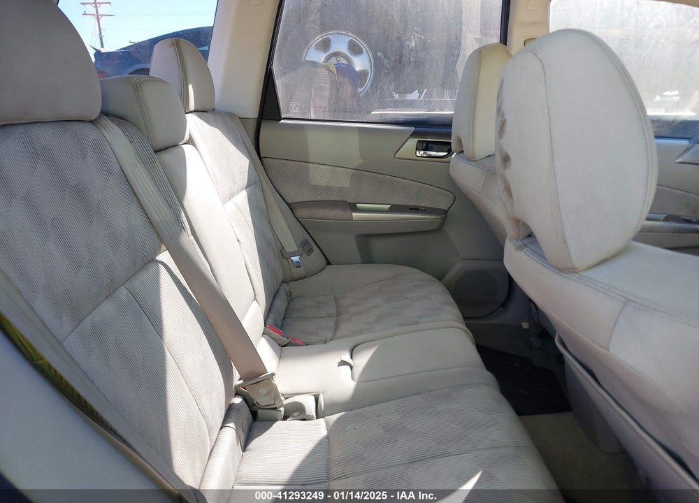 2009 SUBARU FORESTER 2.5X VIN: JF2SH63639H700034