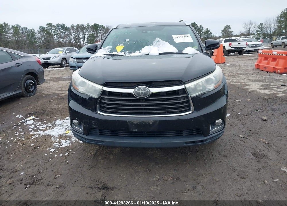 2015 TOYOTA HIGHLANDER LIMITED V6 VIN: 5TDDKRFH7FS073174