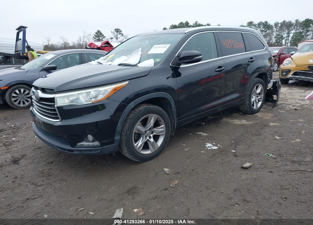 2015 TOYOTA HIGHLANDER LIMITED V6 VIN: 5TDDKRFH7FS073174