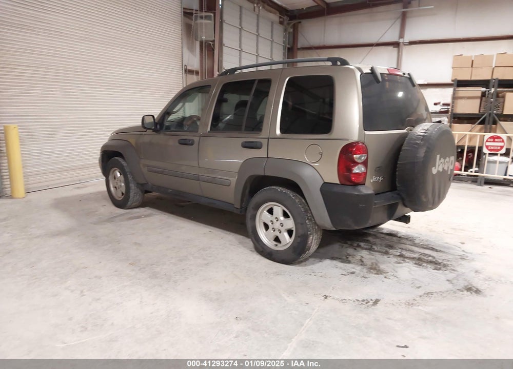 2007 JEEP LIBERTY SPORT VIN: 1J4GK48K17W543784