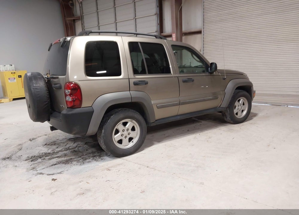 2007 JEEP LIBERTY SPORT VIN: 1J4GK48K17W543784