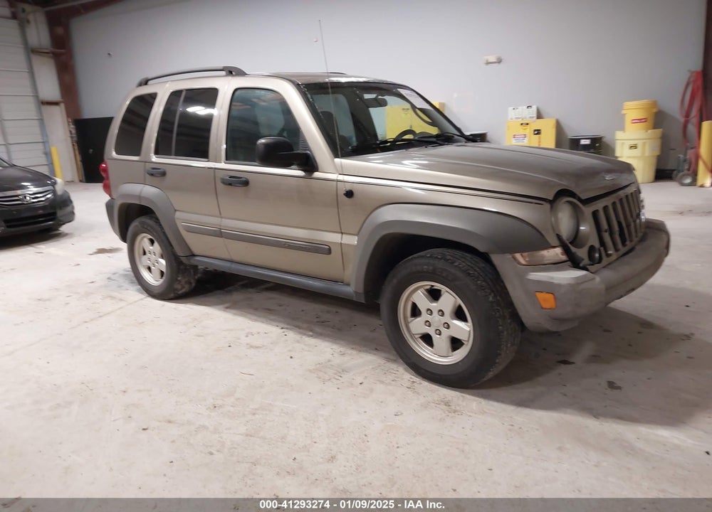 2007 JEEP LIBERTY SPORT VIN: 1J4GK48K17W543784