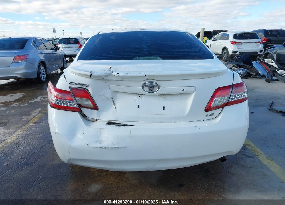 2010 TOYOTA CAMRY LE VIN: 4T4BF3EK8AR011861