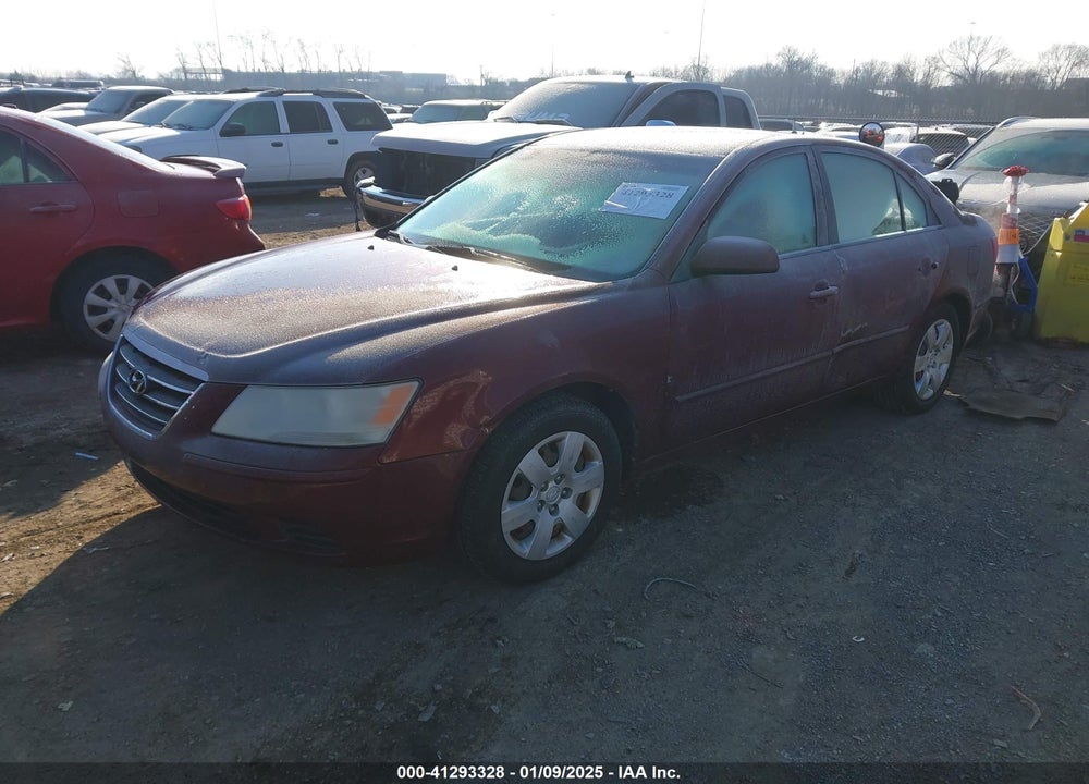 2009 HYUNDAI SONATA GLS VIN: 5NPET46C99H527539