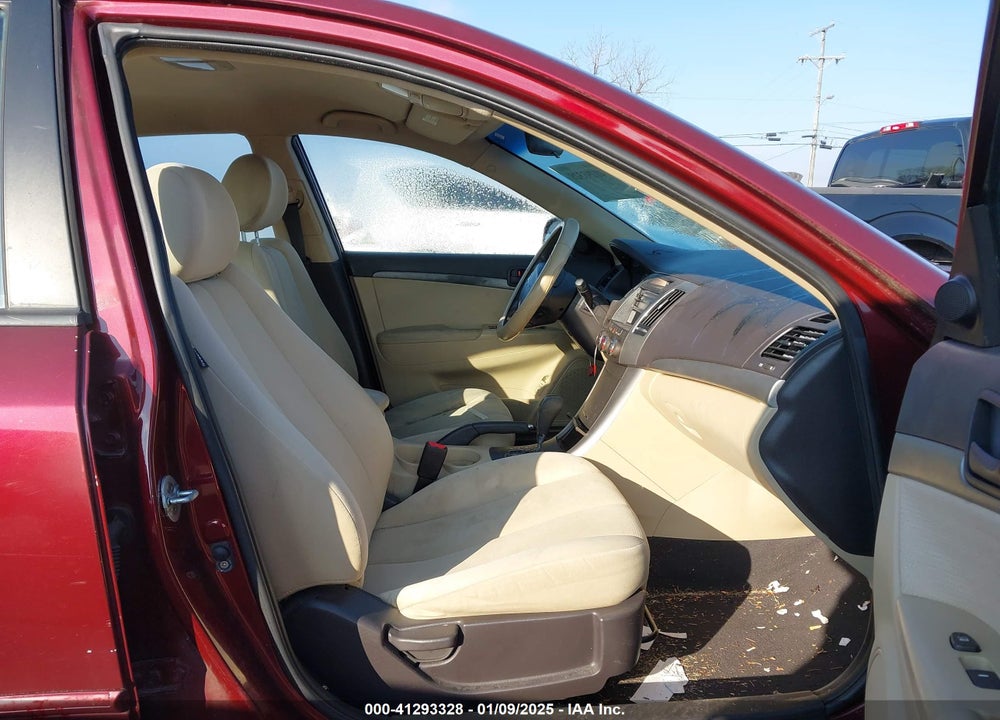 2009 HYUNDAI SONATA GLS VIN: 5NPET46C99H527539