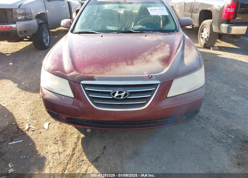 2009 HYUNDAI SONATA GLS VIN: 5NPET46C99H527539