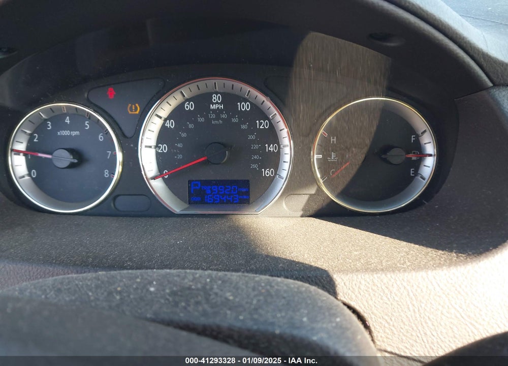 2009 HYUNDAI SONATA GLS VIN: 5NPET46C99H527539