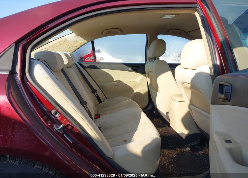 2009 HYUNDAI SONATA GLS VIN: 5NPET46C99H527539