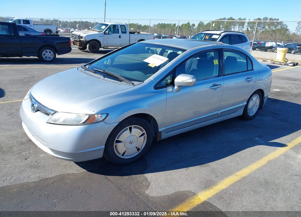 2006 HONDA CIVIC HYBRID VIN: JHMFA36246S017588
