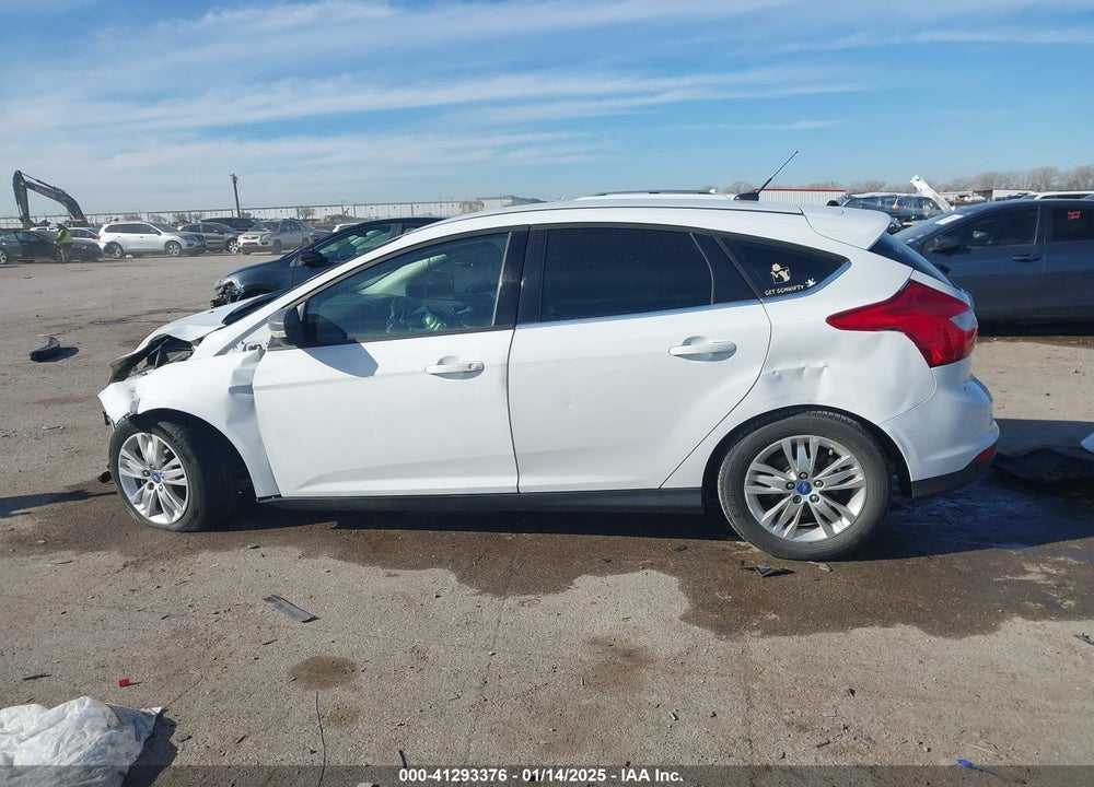 2012 FORD FOCUS SEL VIN: 1FAHP3M2XCL268672
