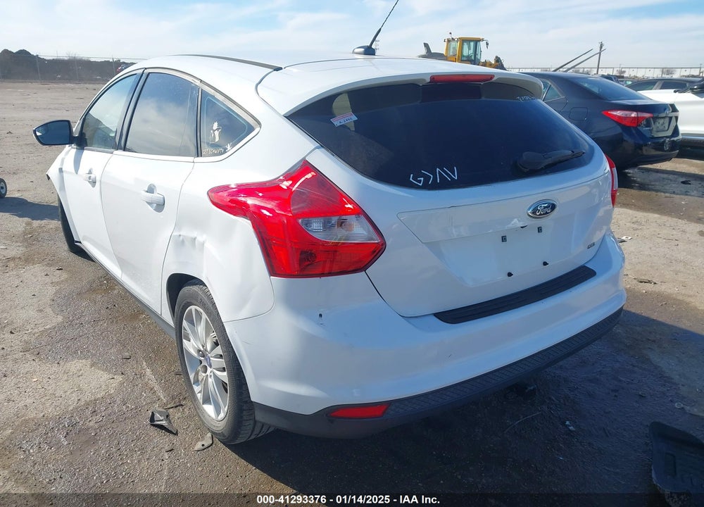 2012 FORD FOCUS SEL VIN: 1FAHP3M2XCL268672