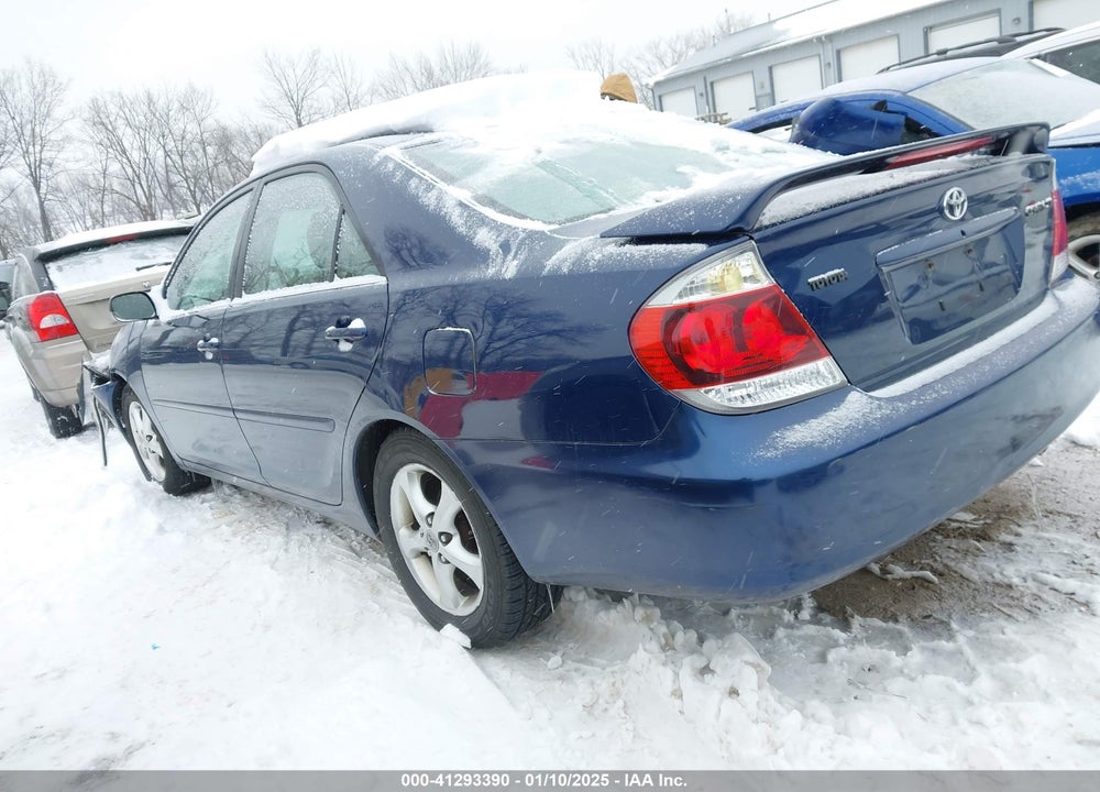 2005 TOYOTA CAMRY SE VIN: 4T1BE32K25U405055