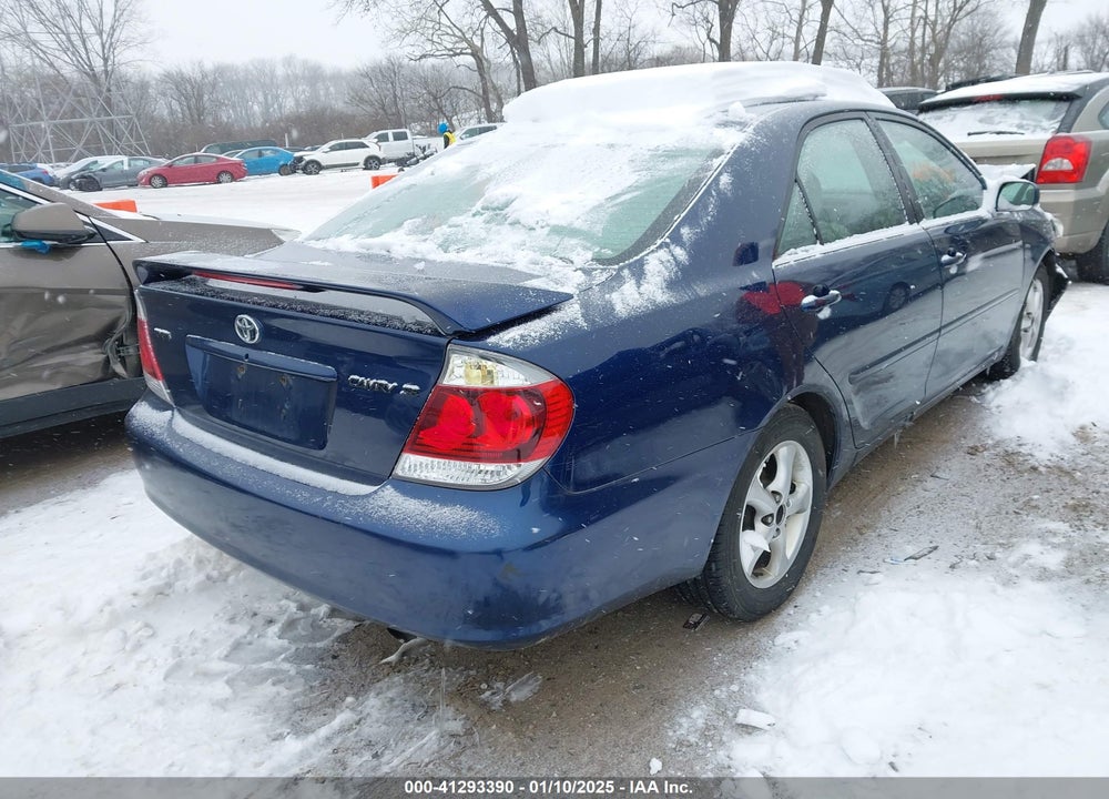 2005 TOYOTA CAMRY SE VIN: 4T1BE32K25U405055