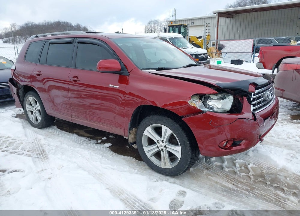 2008 TOYOTA HIGHLANDER VIN: JTEES43A482052898