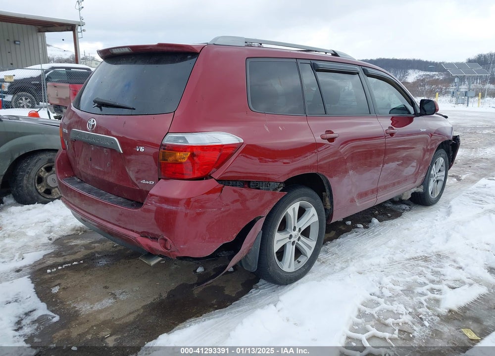 2008 TOYOTA HIGHLANDER VIN: JTEES43A482052898