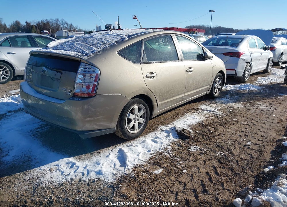 2006 TOYOTA PRIUS VIN: JTDKB20U667513576