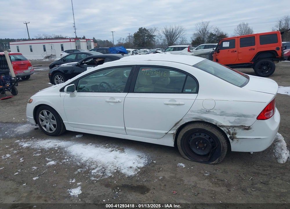 2008 HONDA CIVIC LX VIN: 2HGFA16568H337362