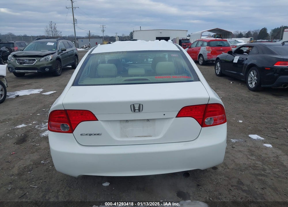 2008 HONDA CIVIC LX VIN: 2HGFA16568H337362