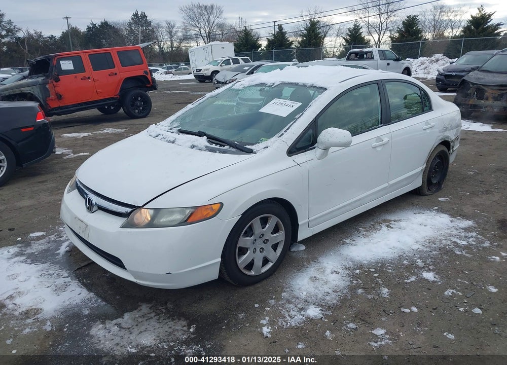 2008 HONDA CIVIC LX VIN: 2HGFA16568H337362