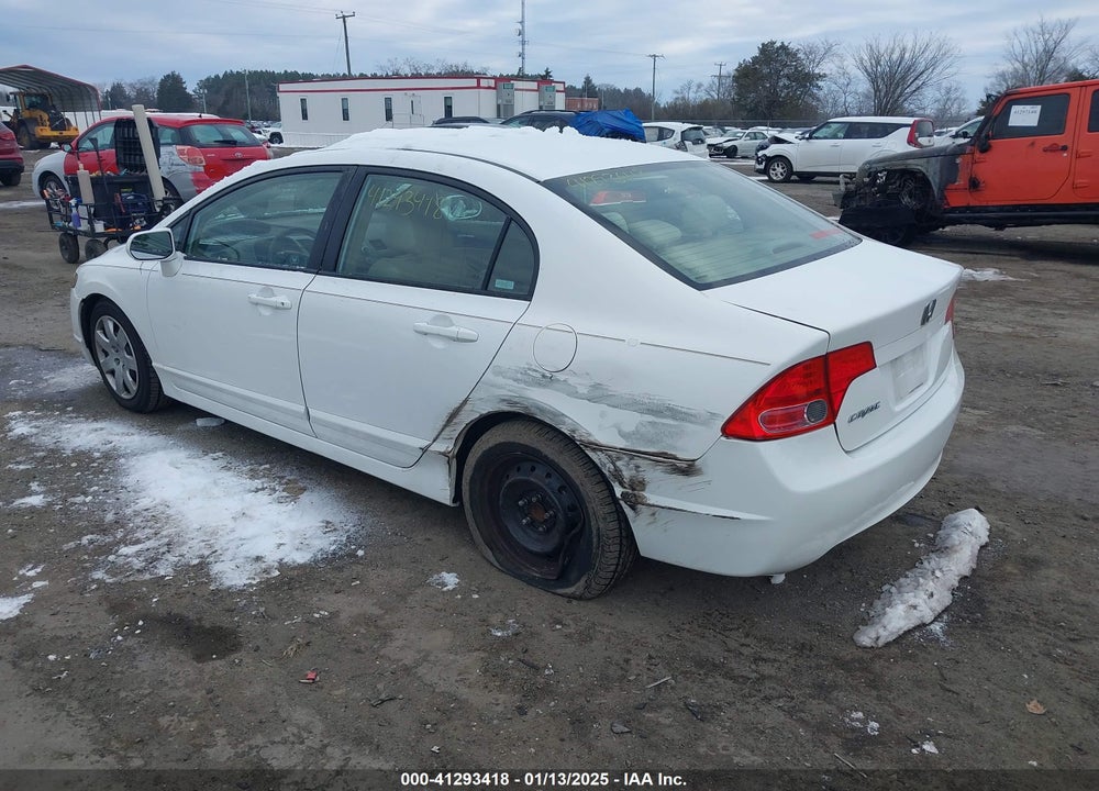 2008 HONDA CIVIC LX VIN: 2HGFA16568H337362