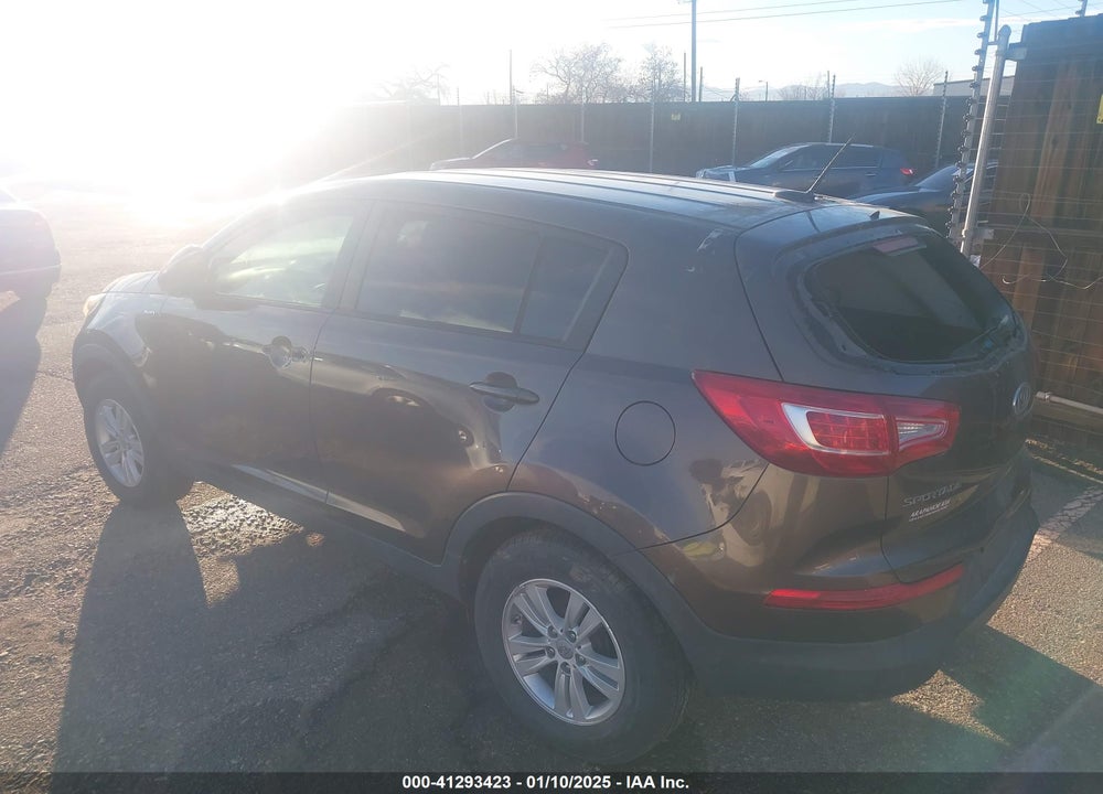 2011 KIA SPORTAGE VIN: KNDPBCA20B7116268