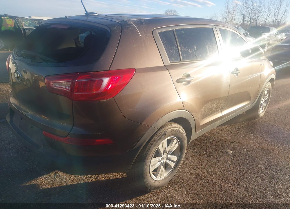 2011 KIA SPORTAGE VIN: KNDPBCA20B7116268